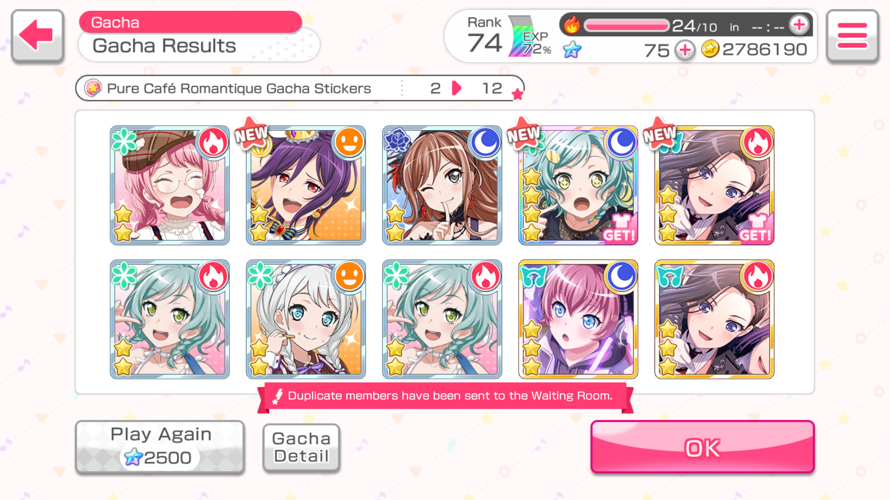 I got two of them?!?! And a 4 star!?