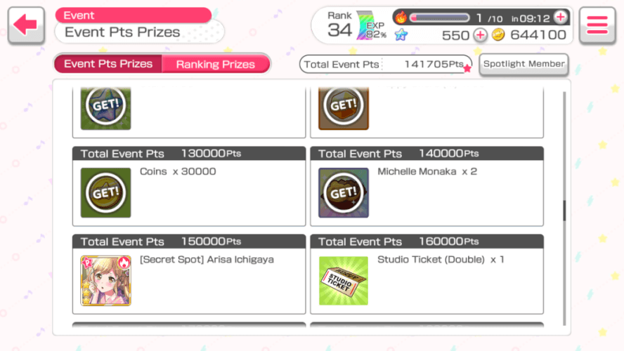 I'm close of my goal! I don't really love Arisa but i really love this card :D 

