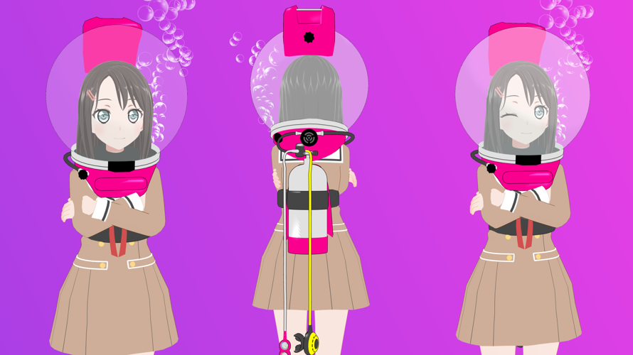   Happy Easter Day 2025!  

Here I made Misaki LAMA Scuba Concept Sheet for some reason. Besides I...