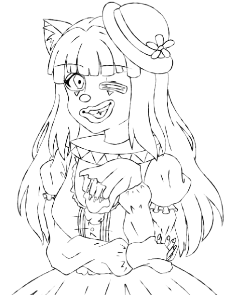 I'm drawing an art their but with a clown outfit on ?
This about a YouTuber that couldn't pay a...