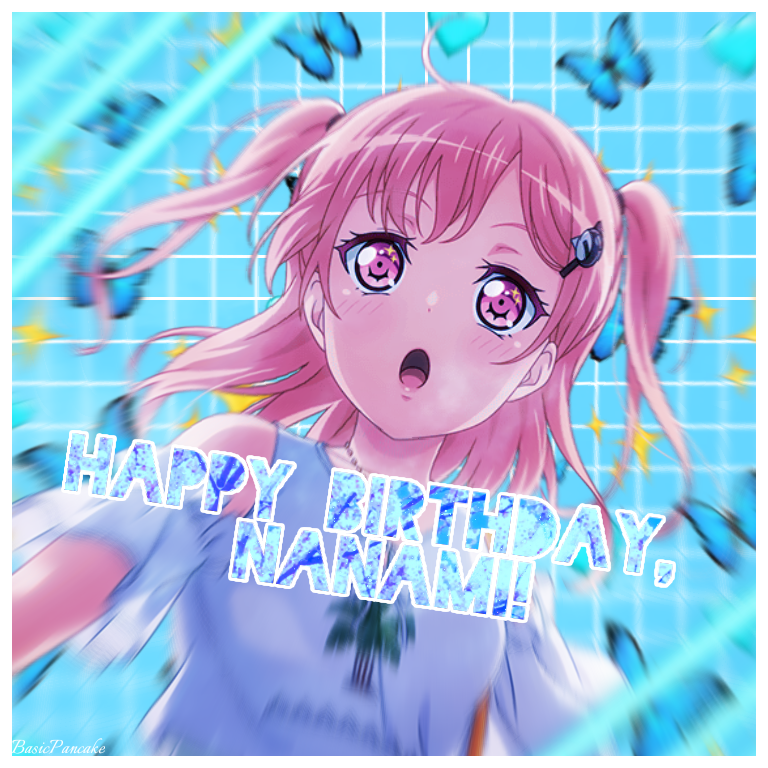 Happy Birthday to Nanami! I made a quick little edit of her for this day!