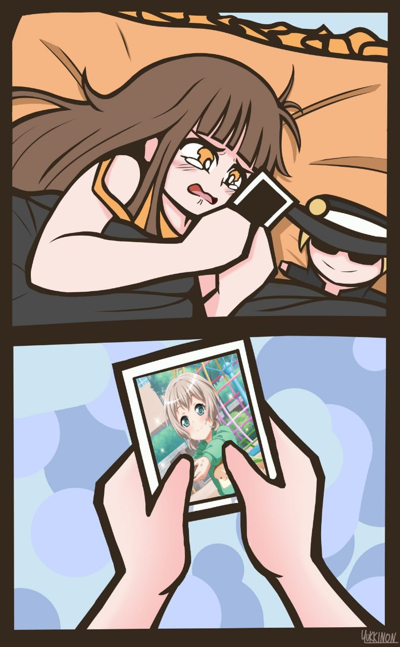 Bro i just don't get that Moca and i still regret...
 Also the draw it's not mine just an edit so...