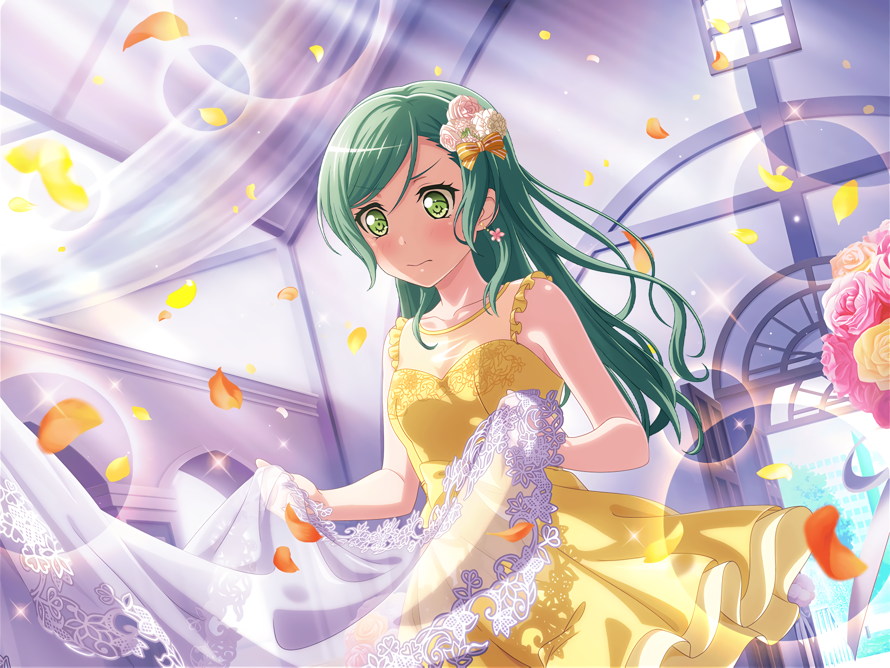  Sayo at Hina's wedding 
An old edit, but somehow relates now xD

Congrats on Aririn and her...