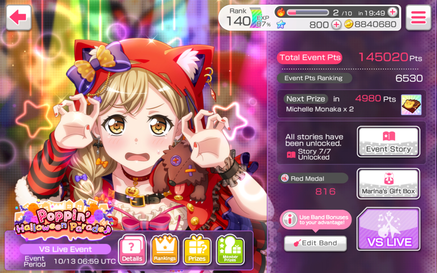 Hey guys can I tell you something? I have been playing bandori for 2 years and this is the first...