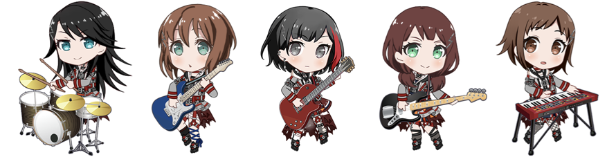     What if Bandori girls had natural hair and eyes colours

Part 2: Afterglow!

Well, I was...