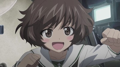 wow this girl   from girl und panzer, is really like maya. Her personality, her accent, even her...