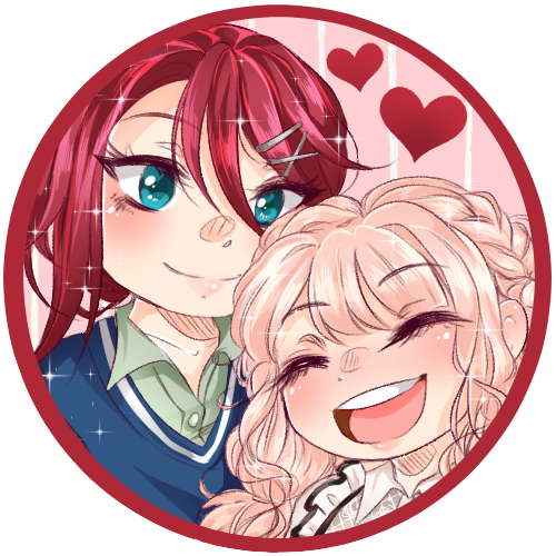 I made myself a Twitter icon today because I wanted to actually use my own art and also was sad and...