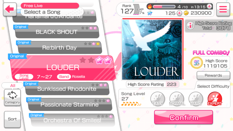 Finally Full Combo’d Louder Expert last week though I didn’t get to record it because I was playing...