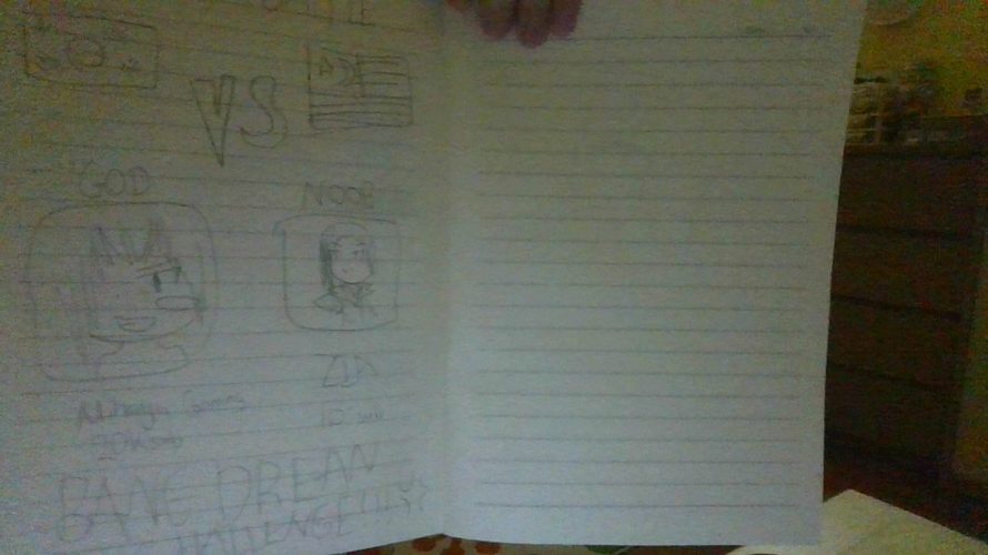 another of my lil sis crazy drawings!