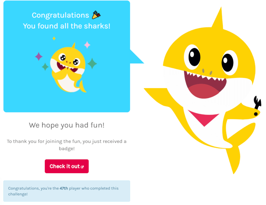 I dun did it in around 40 minutes! It was fun, hope there will be more tiny events like this!