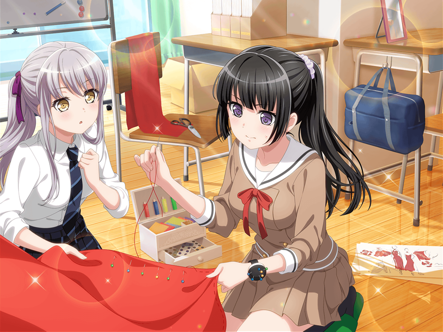   I started liking more Yukina and Rinko!
    How i never realized how good character they are!...