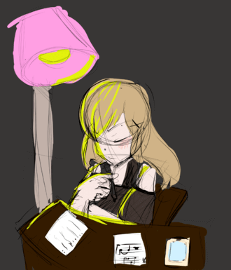 Another sketch, this time of Arisa.
Thank you Tsubame for the request!