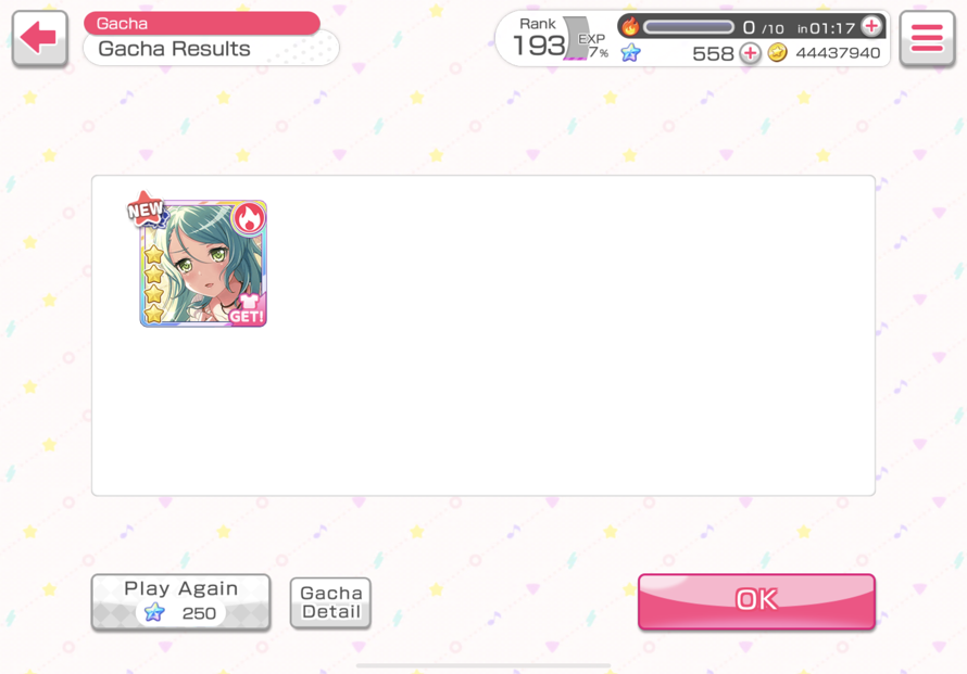 What the... she is from first dream festival but okay, I don’t care! Welcome home sayo.