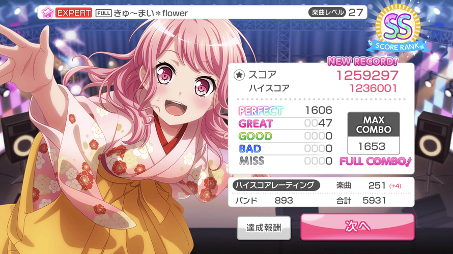 Finally, i full combo a full song for the first time on expert, i'm proud of myself 🥺