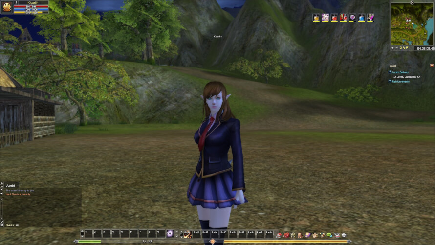   Elven Tsugusayo lovechild. 
      courtesy of Shaiya.  Kiyariin is just her nickname. her real...