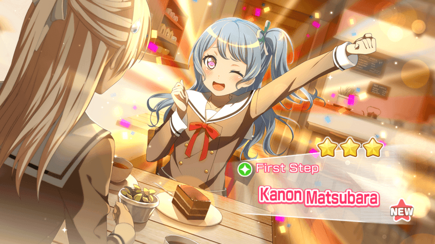 Another 3 star character. Kanon Matsubara.