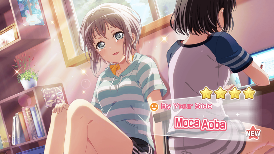 got her on my paid solo today! welcome home moca, you were completely unexpected ♡