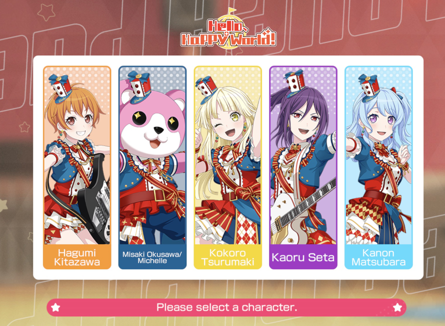 Please Select a Character:
Who’s your favourite Hello Happy World Member ?