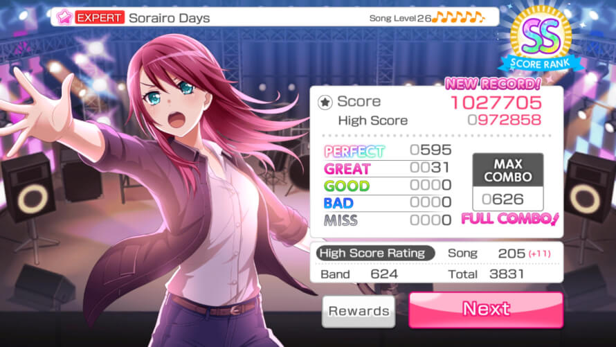 Ok, I don't know how amazing it is to see Sorairo Days FCed but for me it's amazing as this is the...