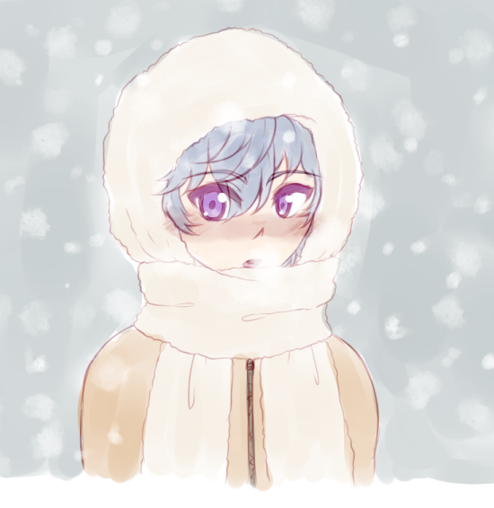 it is currently very cold here and there's lots of snow and I'm LIVING for it, finally a proper...