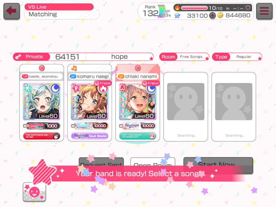 me and my friend were playing vs live together and i made a lobby then all of a sudden some random...