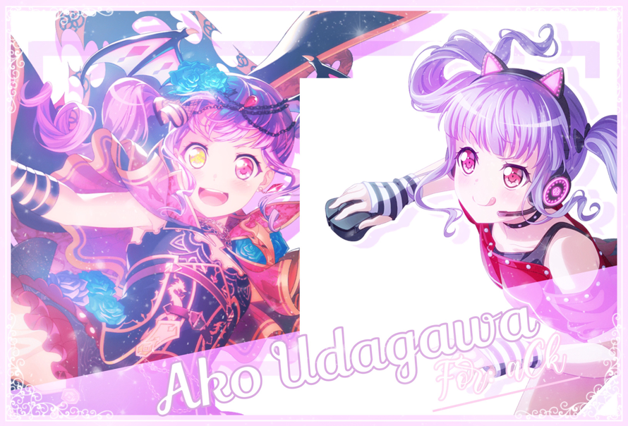 This Ako edit is for aCk! So I’ve decided to do more like a simpler form but also keeping it very...