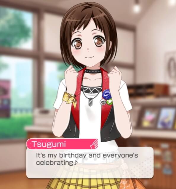 Happy birthday Tsugumi!