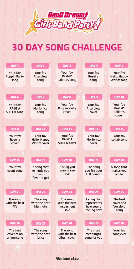 I decided to do the 30 day song challenge. I saw this popping up recently so I decided to give it a...