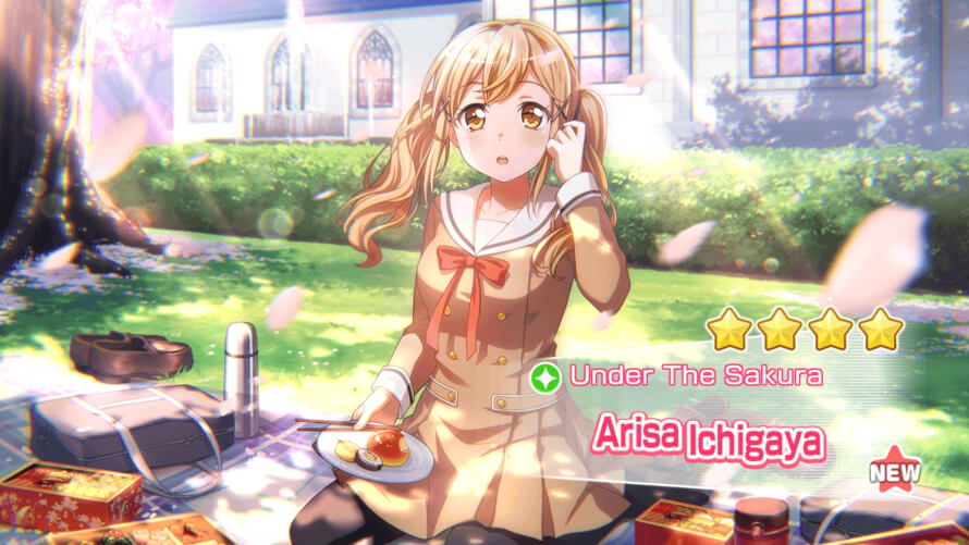 Arisa is not among my best girls but finaly a great card of Arisa came home! URESHI DESUUUU! QvQ
