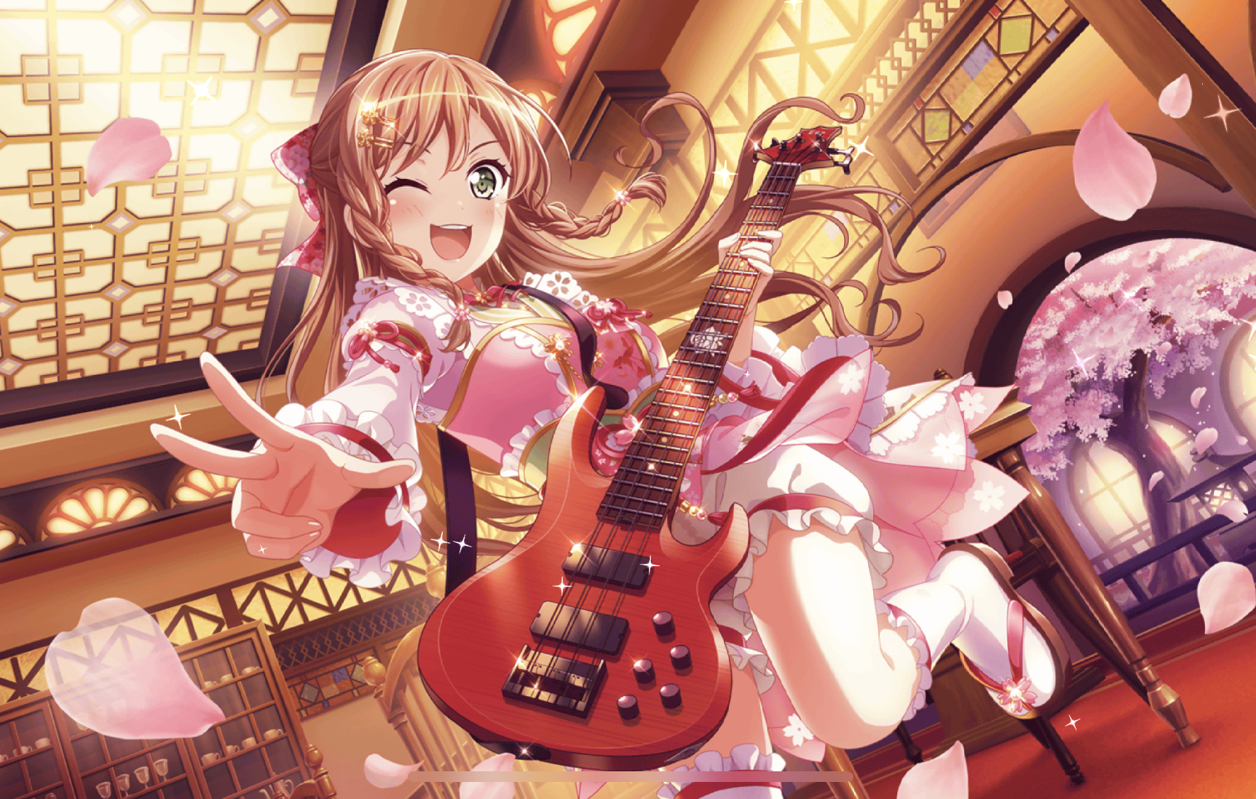 In The Gacha I Just Got A Lisa Card And She Is So Cute ガチャでリサカードをもらったばかりで とってもキュート Feed Community Bandori Party Bang Dream Girls Band Party