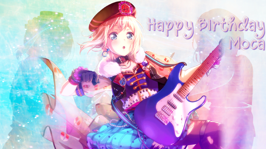    Happy Birthday to our bun lover, Moca!
I hope that today will be truly Mocastic