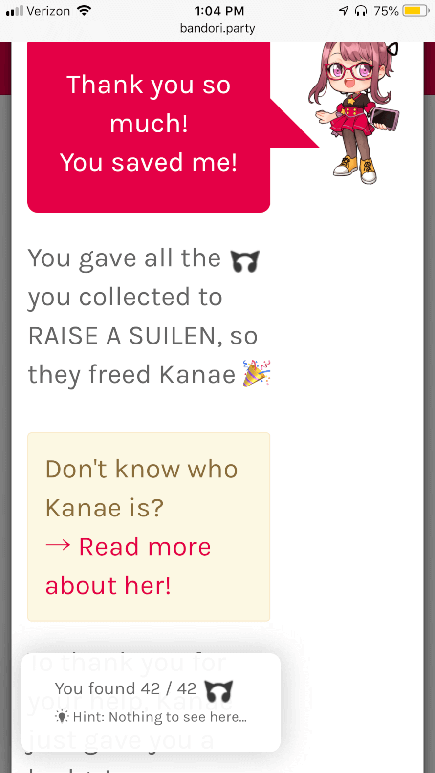 yay~~~ this was a fun challenge!!!