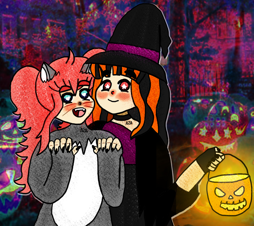 ✨🎃 HALLOWEEN IS COMING! 🎃✨ feat PareChu!


 PLEASE, DON'T COPY, REPOST OR STEAL MY ART 