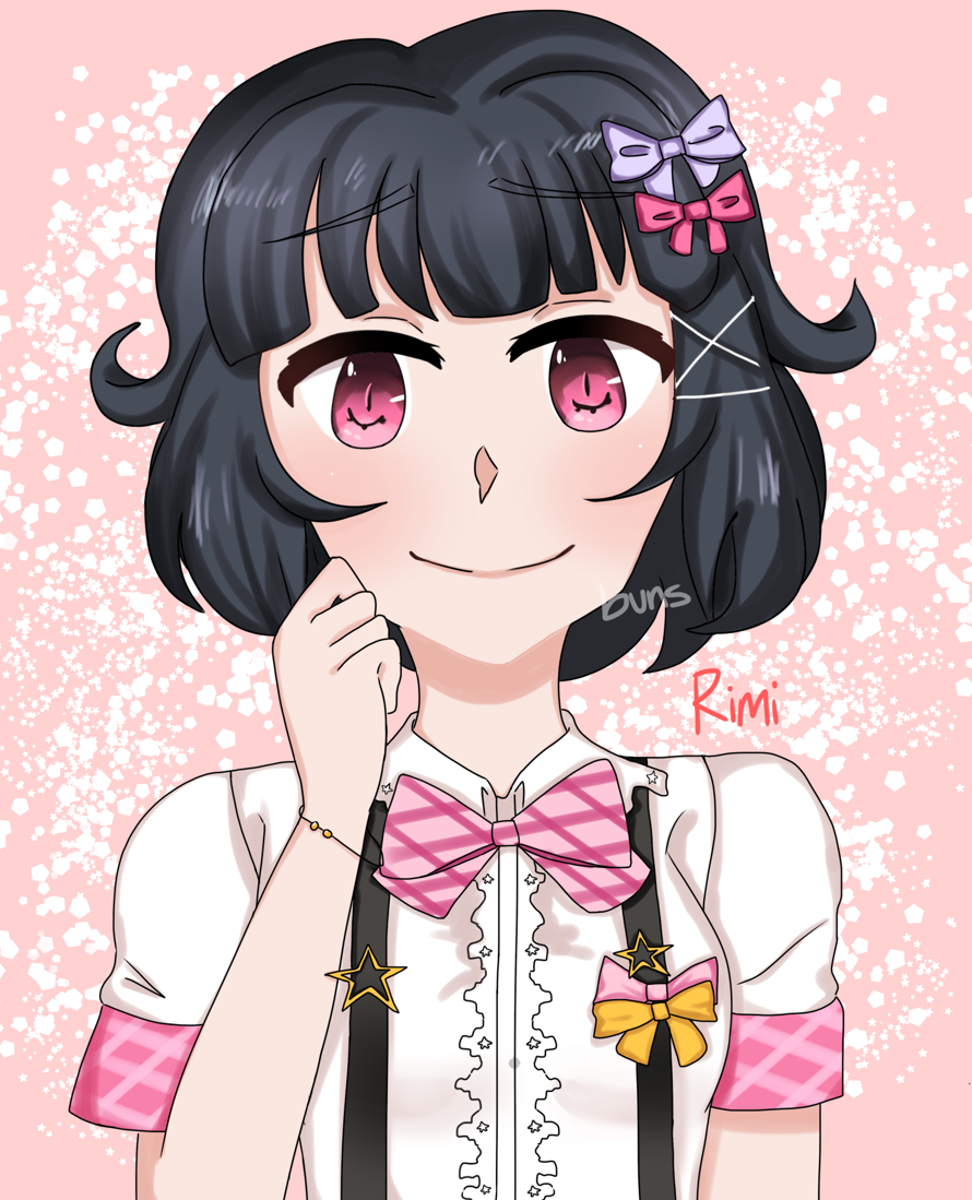 I present you an old drawing of rimi for her bday!! <3
