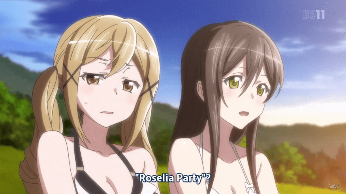 After seeing the name of the site changed to Bandori Roselia Party, I instantlly thought about this...