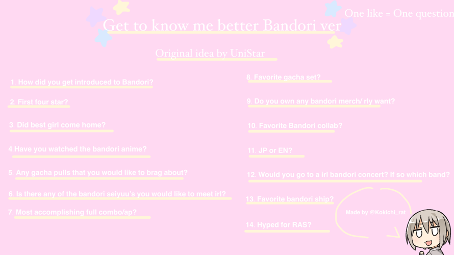 Template is from Kokichi_rat 

1 Like=1 Question ^^

1. I found it on the App Store

2. A Moca i...