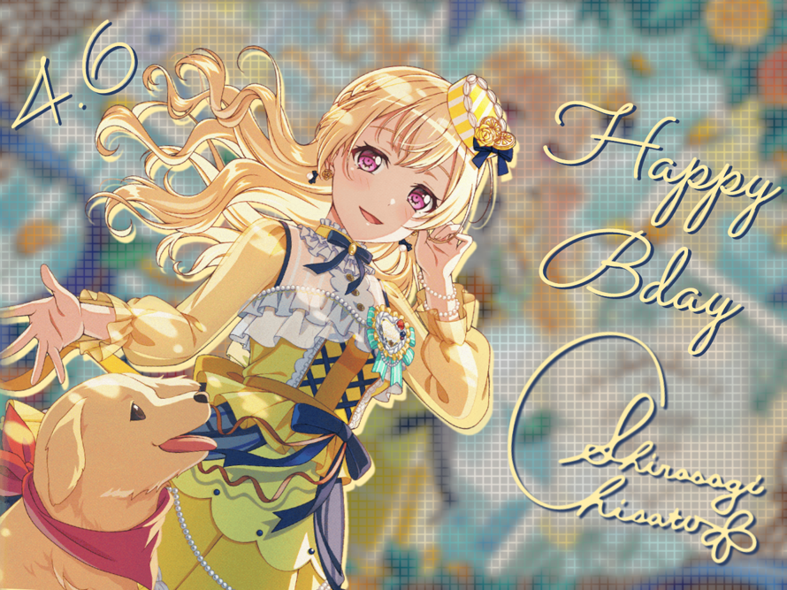  color= FFEEAA   Chisato bday edit I made previously~   /color 