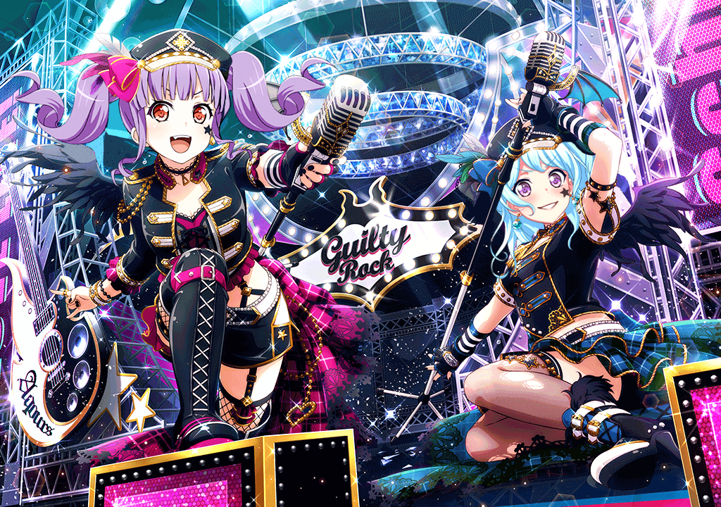 my first time doing a love live to bandori edit!! punk yohane and ruby ...