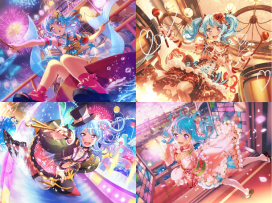 Is it just me or does Kanon have a shadow over her face in a lot of her 4 s?