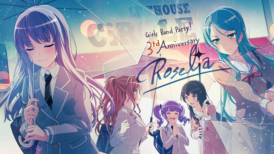 Sorry, I missed a few days of the challenge..
   
   DAY 3   
Fave to least fave band

Roselia=Raise...