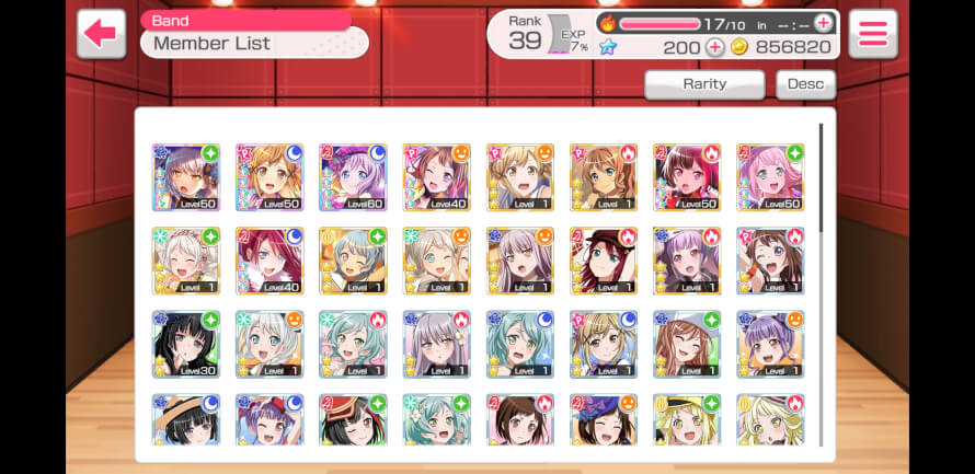   Anyone Interested in this account?
I am looking for an account with Tanabata Sayo, Praying Rinko,...
