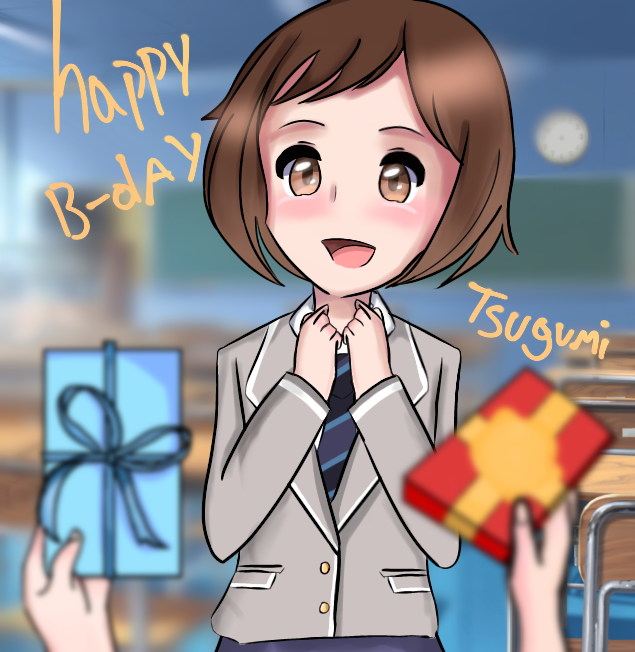 Happy birthday Tsugumi Hazawa!!🌼🌼