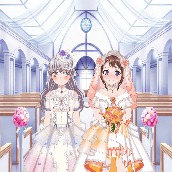 They are finally married.