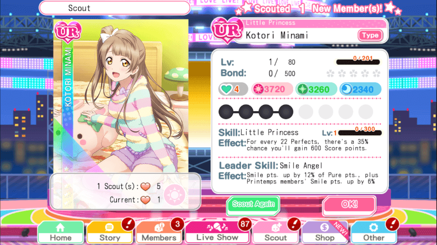 So I had a rough day

Opened up love live

6 love gems

“Give me Kotori”

UUMMM THE SAME AS...