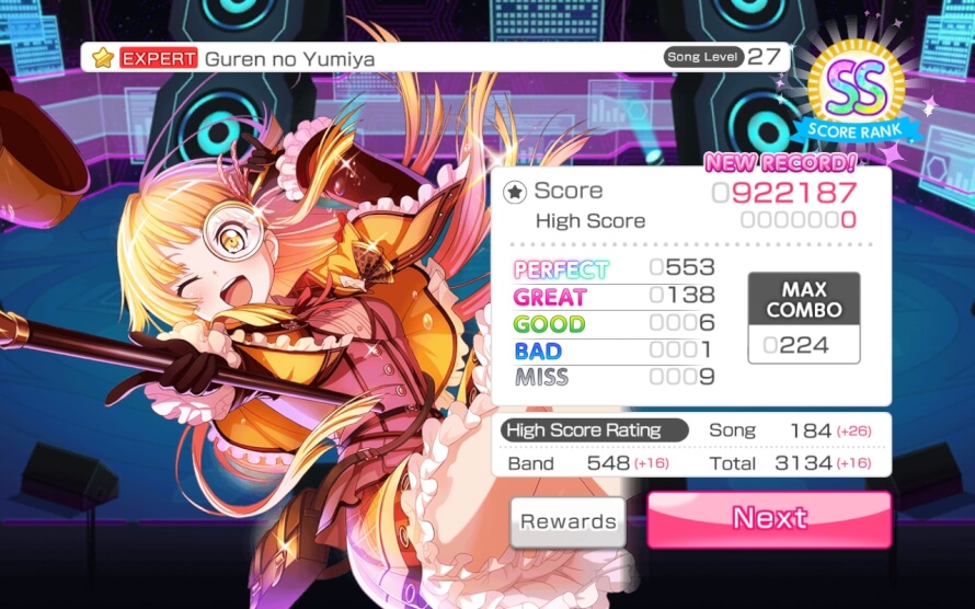   I actually found it,
So, I made a post on how I finished guren no yumiya on expert, I said I...
