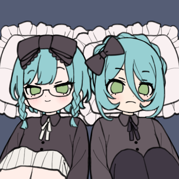 This is Sayo & Hina in picrew