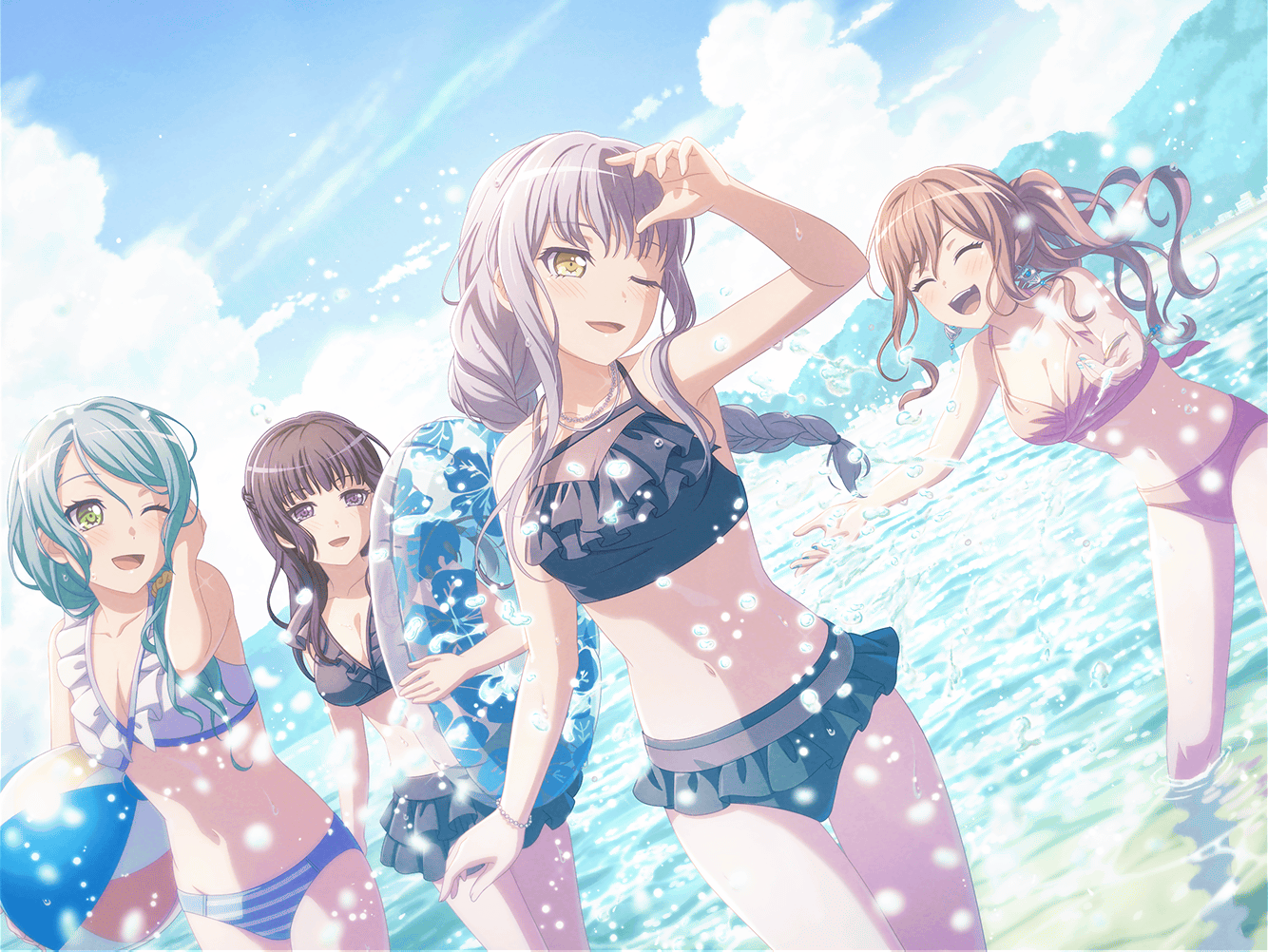 BanG Dream Girls Band Party - It's Swimsuit season! 👙 Check out