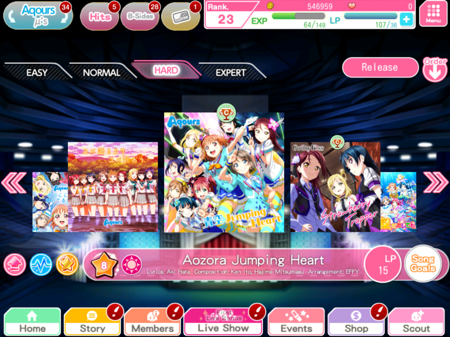 So, I really hope Poppin party can cover this song because this really is a great song from Aqours...