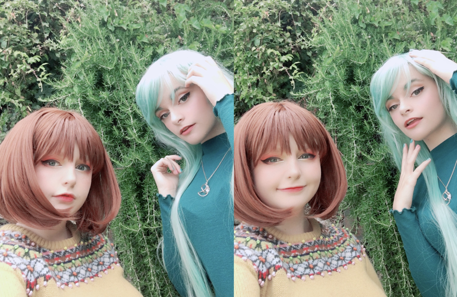 I got so much love on my Chiyu cosplay yesterday that I wanted to post this too! Me and my friend...
