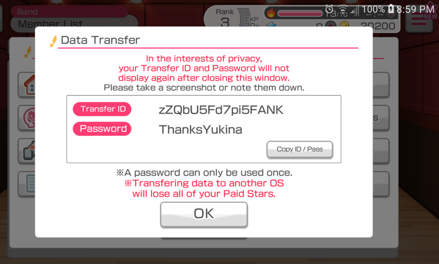 If anybody wants this mostly empty account, feel free to have it. It has the Collab Yukina card and...